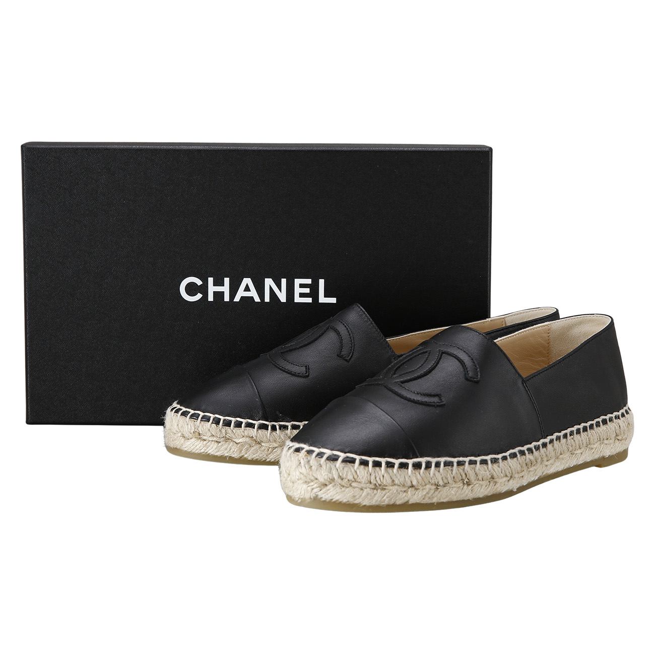 CHANEL(USED)샤넬 에스파듀 블랙