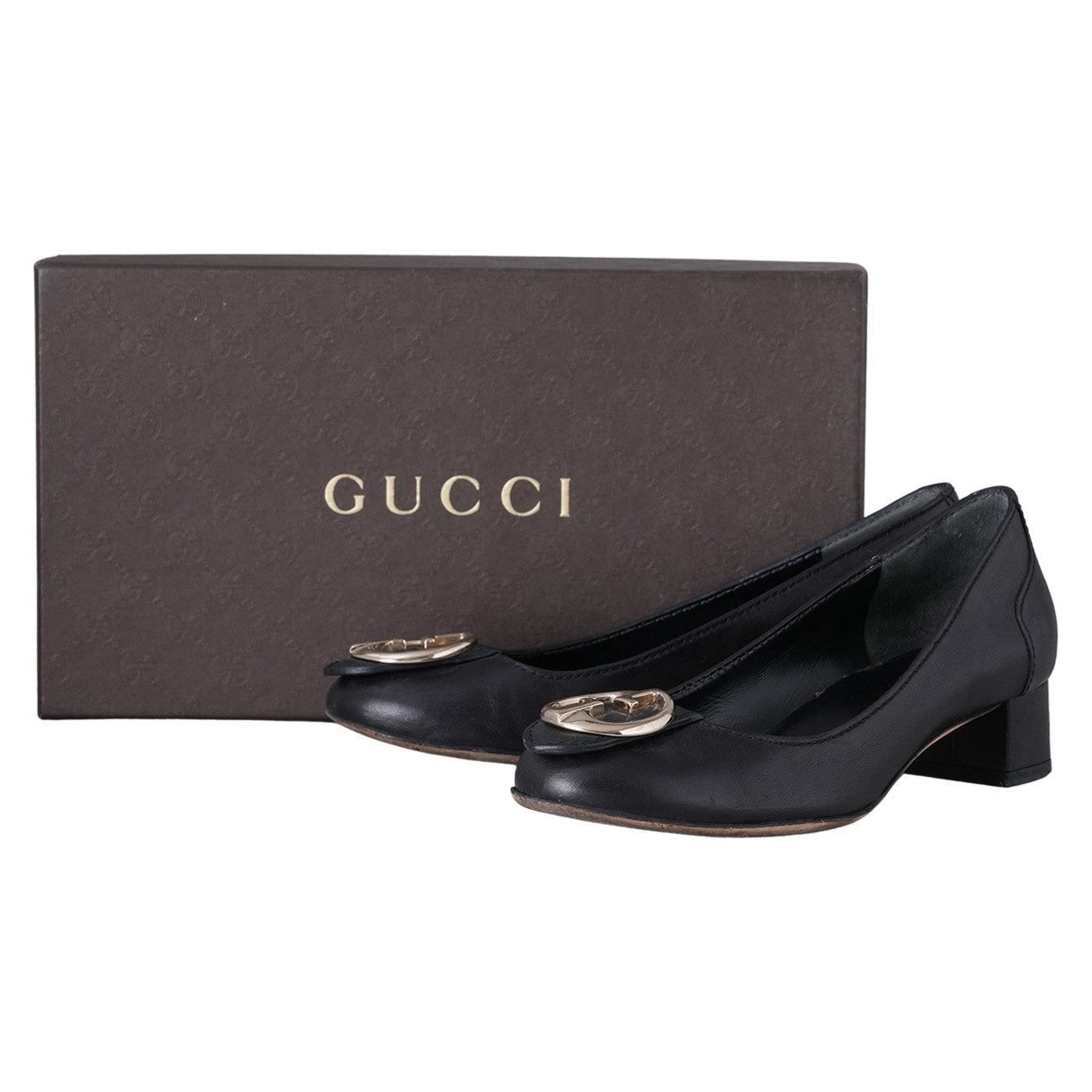 GUCCI(USED)구찌 278247 GG로고 힐 #35