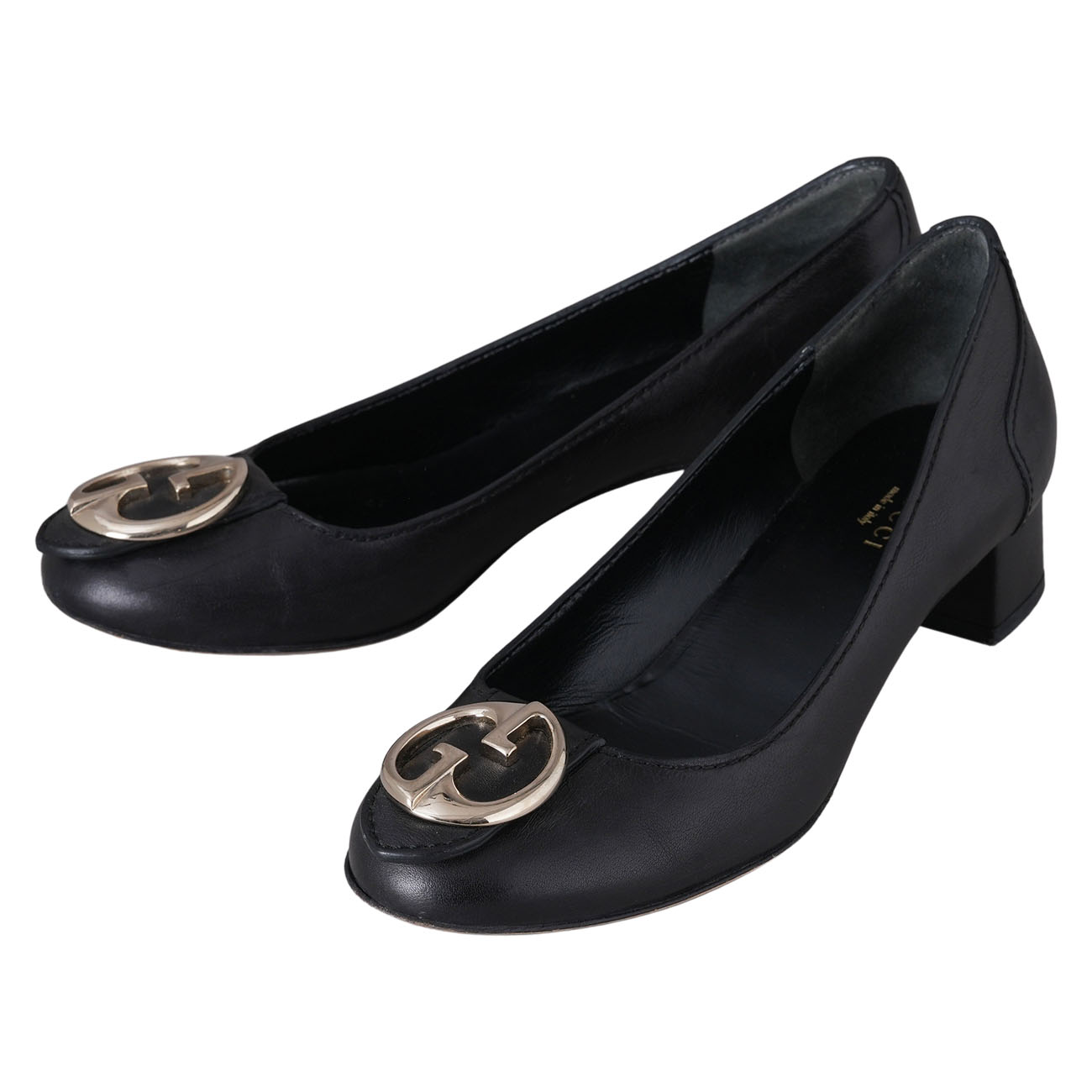 GUCCI(USED)구찌 278247 GG로고 힐 #35