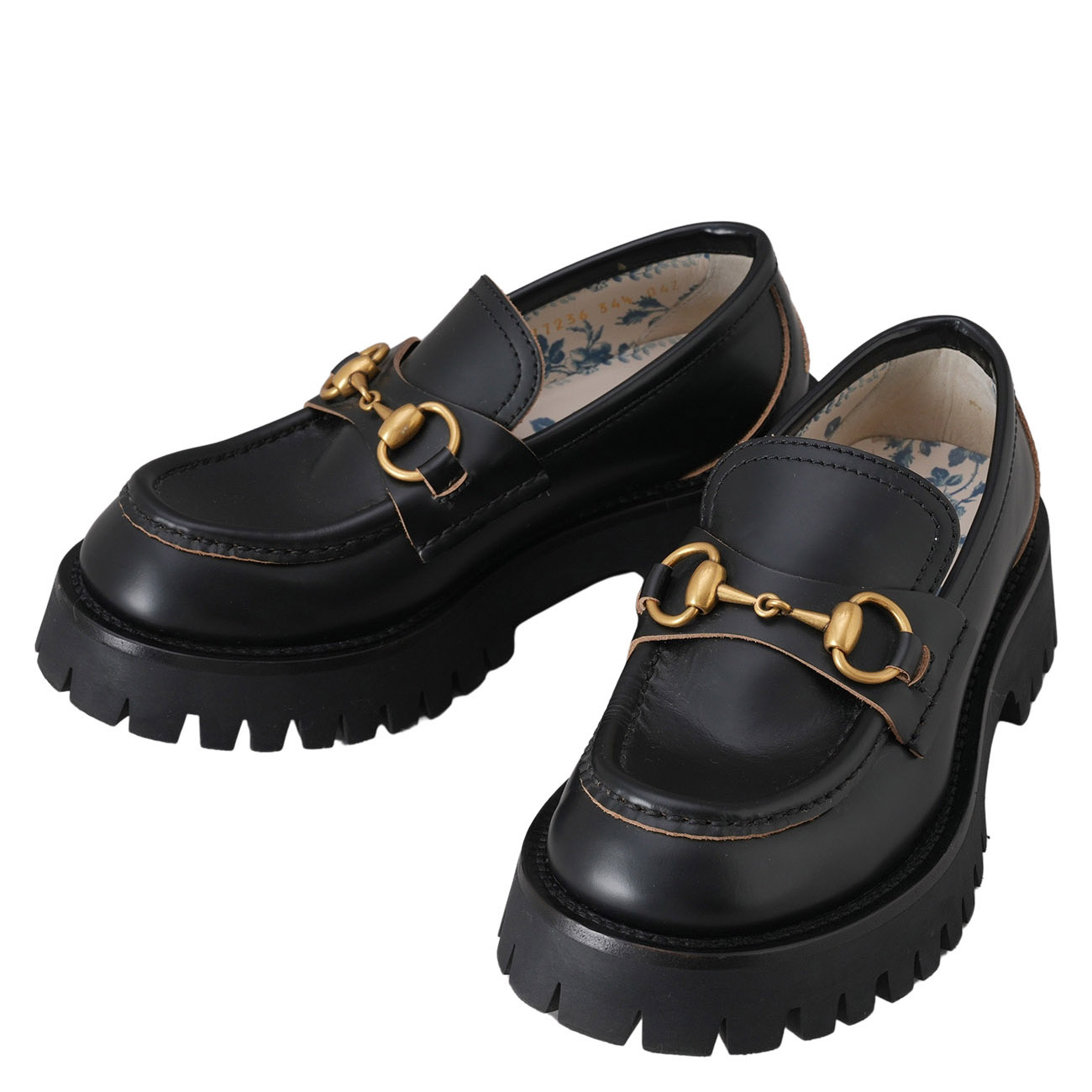 GUCCI(USED)구찌 577236 홀스빗 청키 러그솔 로퍼 #34.5