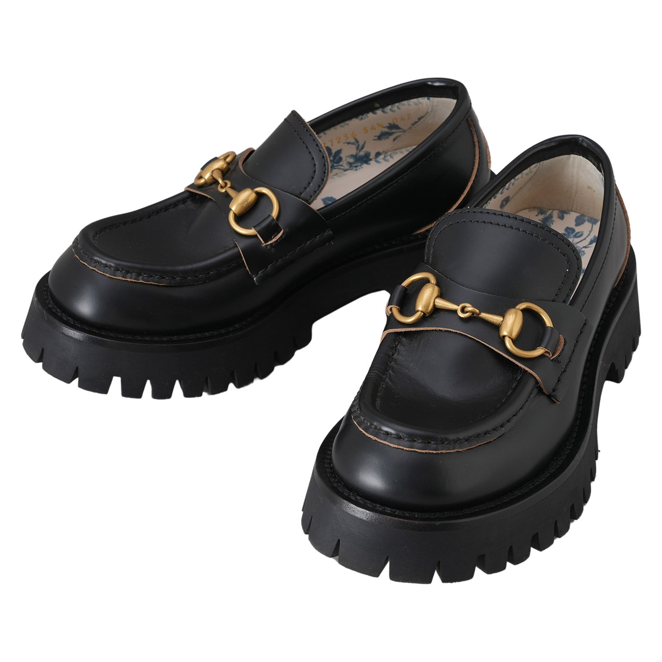 GUCCI(USED)구찌 577236 홀스빗 청키 러그솔 로퍼 #34.5