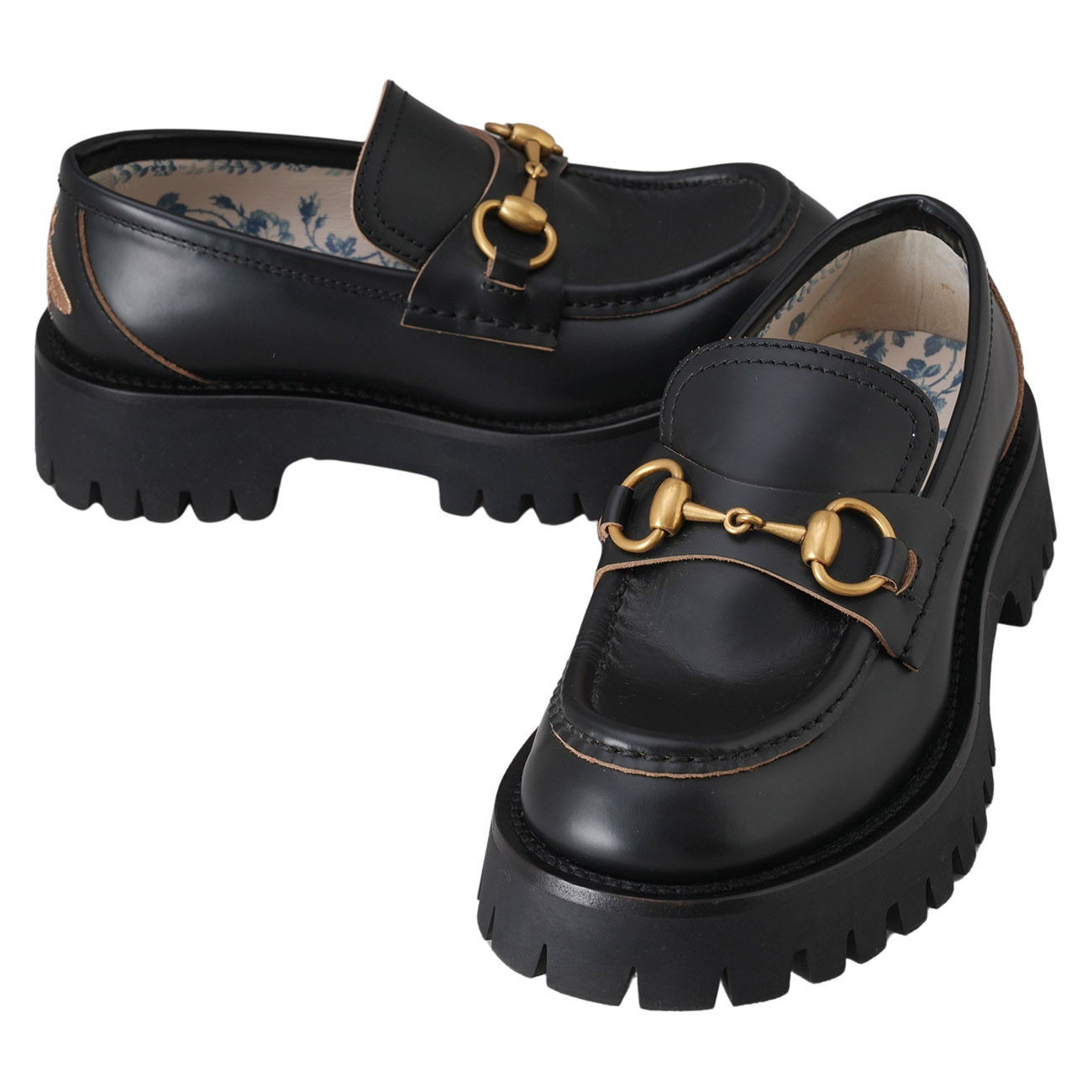 GUCCI(USED)구찌 577236 홀스빗 청키 러그솔 로퍼 #34.5