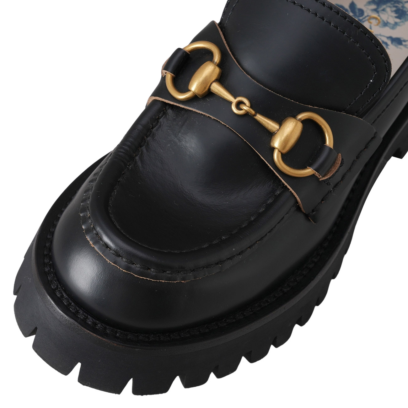 GUCCI(USED)구찌 577236 홀스빗 청키 러그솔 로퍼 #34.5