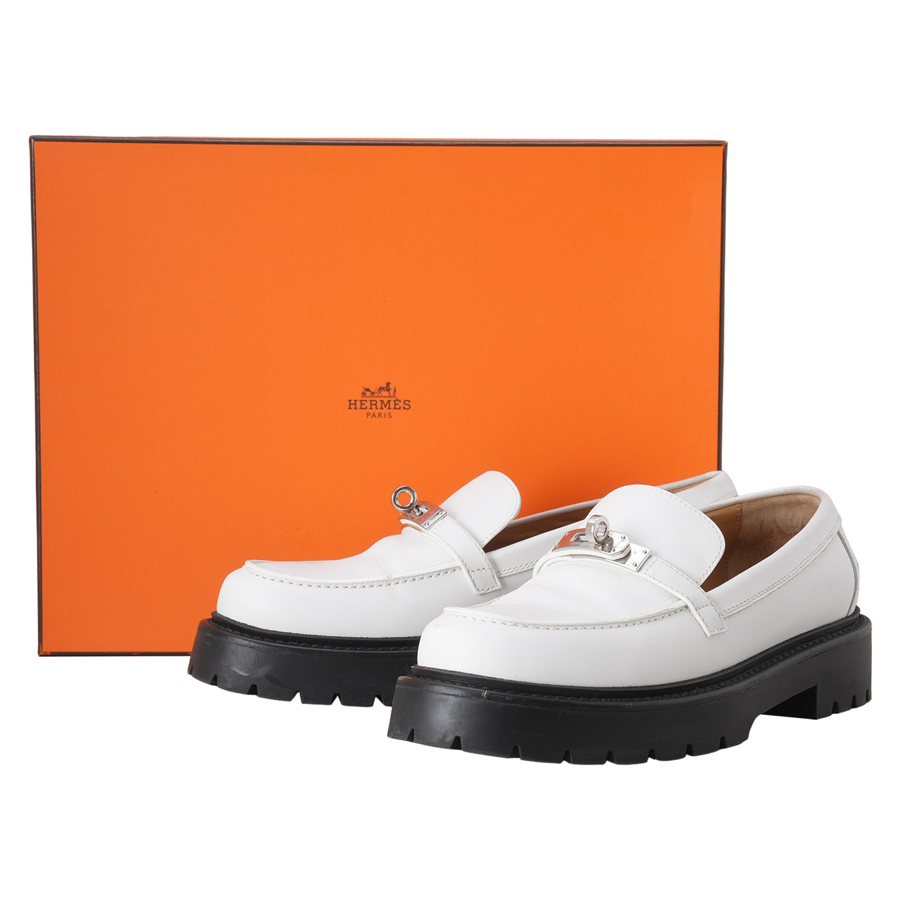 HERMES(USED)에르메스 모카신 아이콘 #37