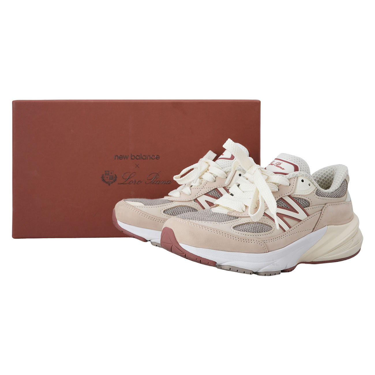 LOLOPIANA(USED)로로피아나 & 뉴발란스 990V6  크림 #36