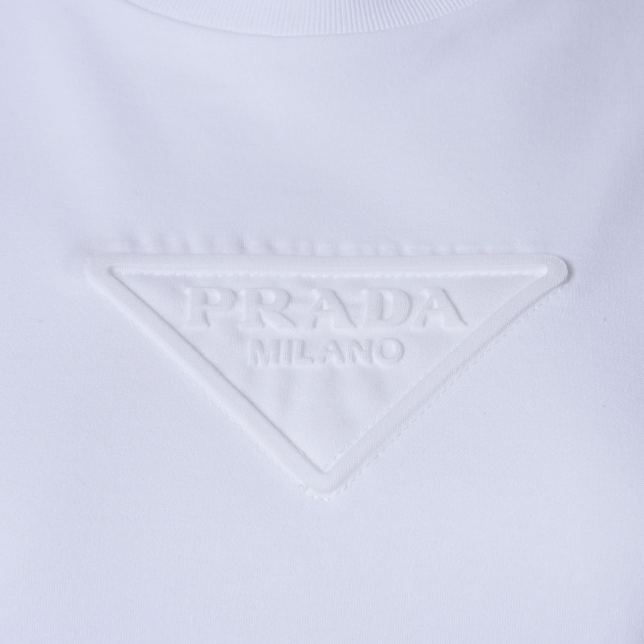 PRADA(USED)프라다 35838 코튼 반팔 티셔츠#M