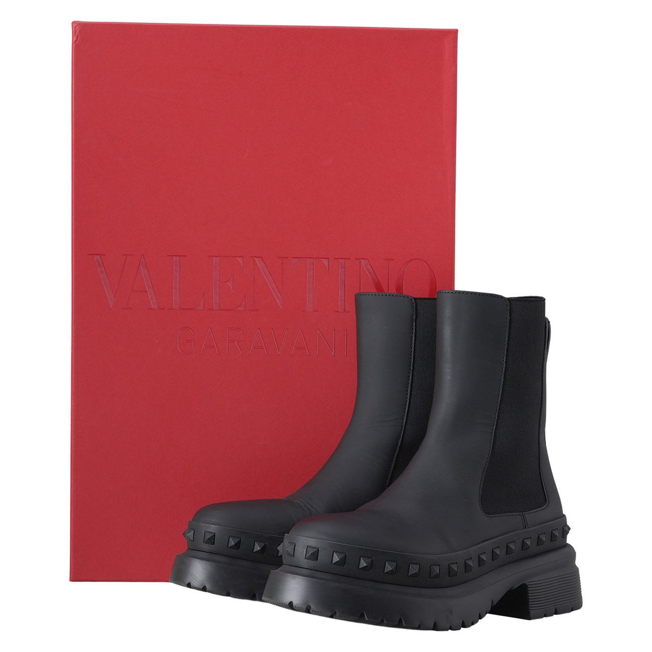 VALENTINO(USED)발렌티노 가라바니 앵클 부츠 #39